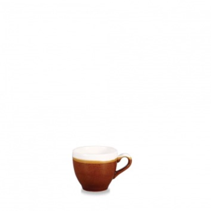 Monochrome Cinnamon Brown Espressotasse