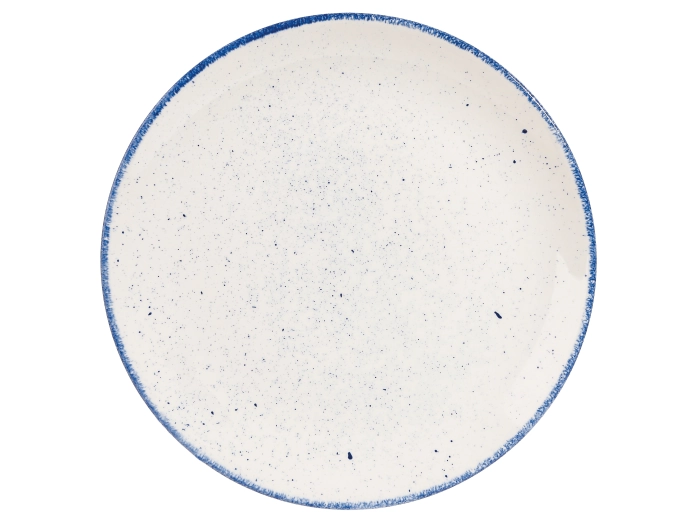 Stonecast Hints Indigo Blue Coupe Teller flach