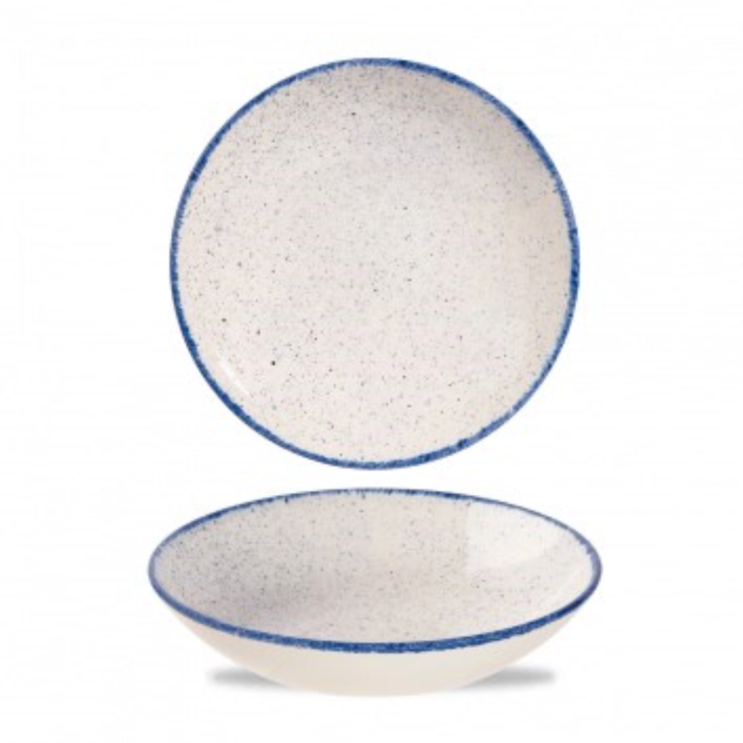 Stonecast Hints Indigo Blue Coupe Teller tief