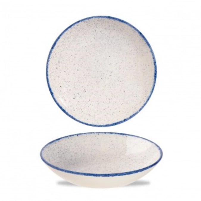 Stonecast Hints Indigo Blue Coupe Teller tief