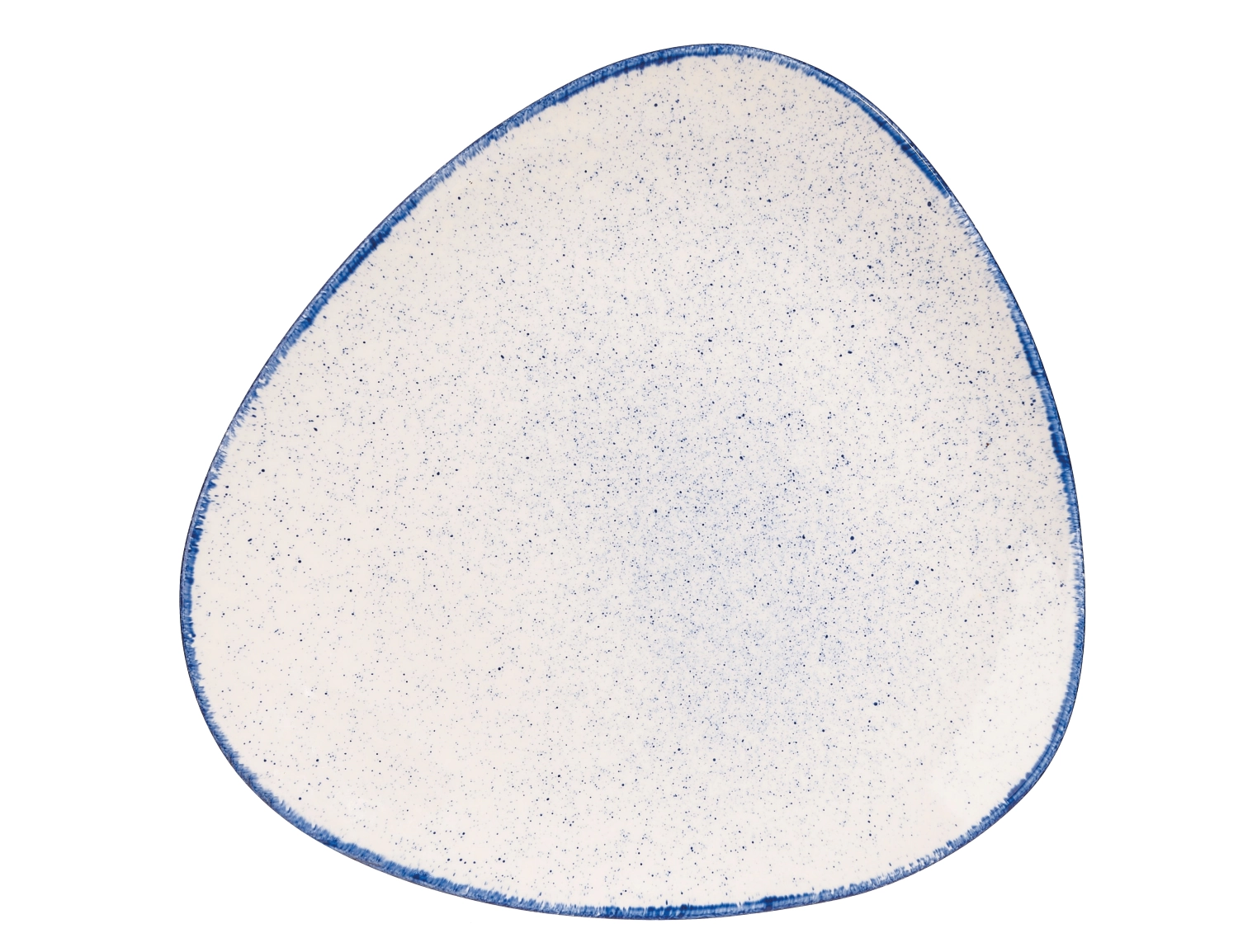 Stonecast Hints Indigo Blue Triangel Teller flach