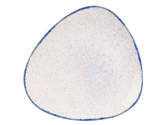 Stonecast Hints Indigo Blue Triangel Teller flach