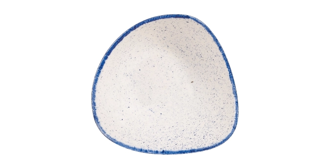 Stonecast Hints Indigo Blue Triangel Schüssel