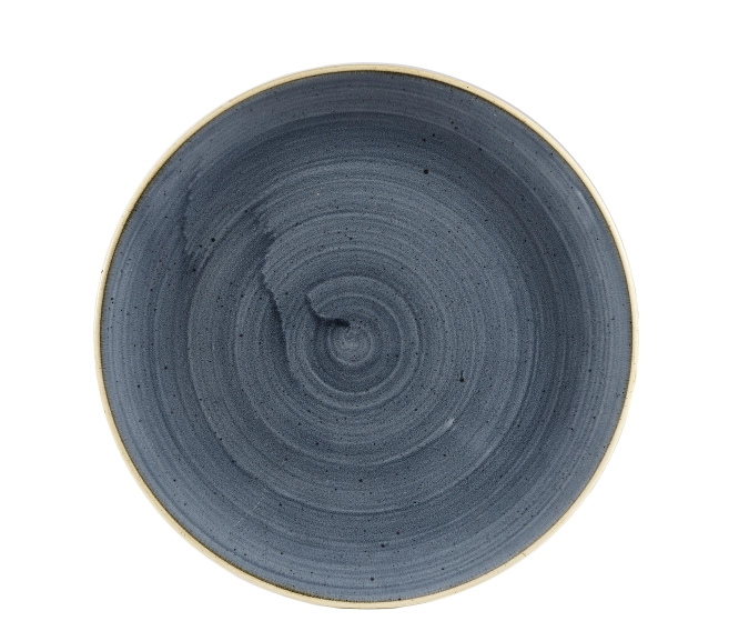 Assiette stonecast blueberry coupe plate 26cm