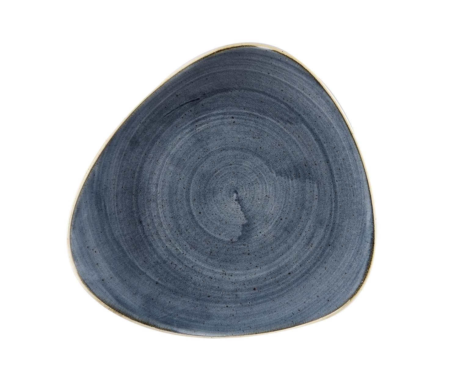 Stonecast Blueberry Triangel Teller flach