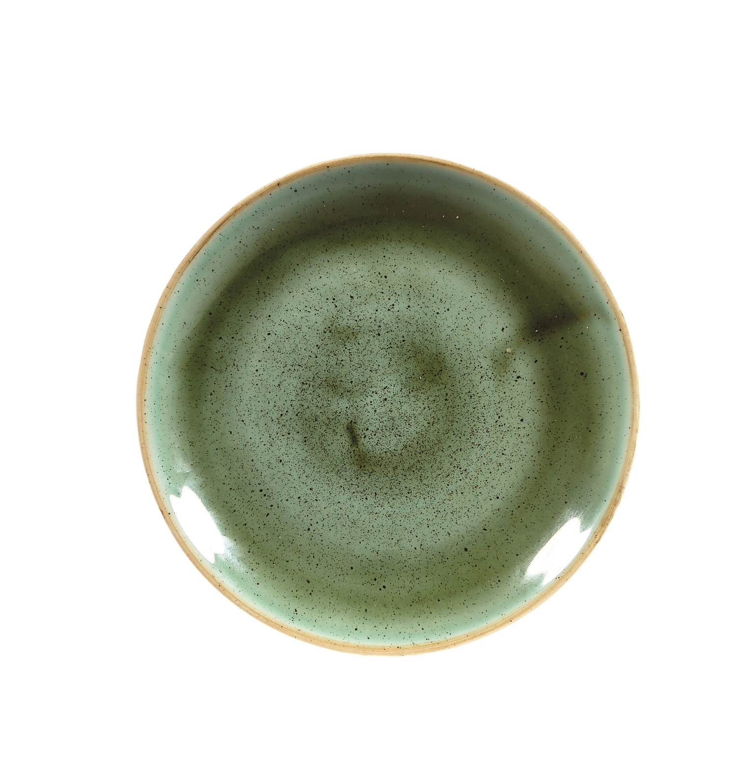 Stonecast Samphire Green Coupe Teller