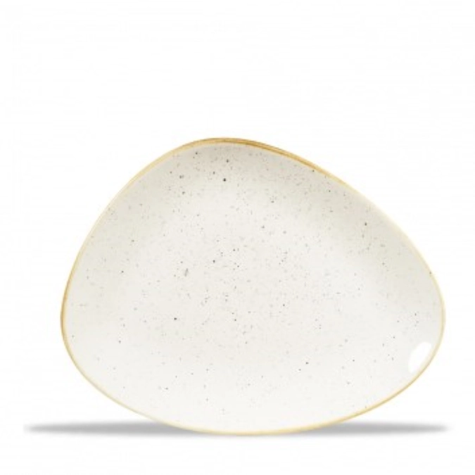 Stonecast Barley White Triangel Platte