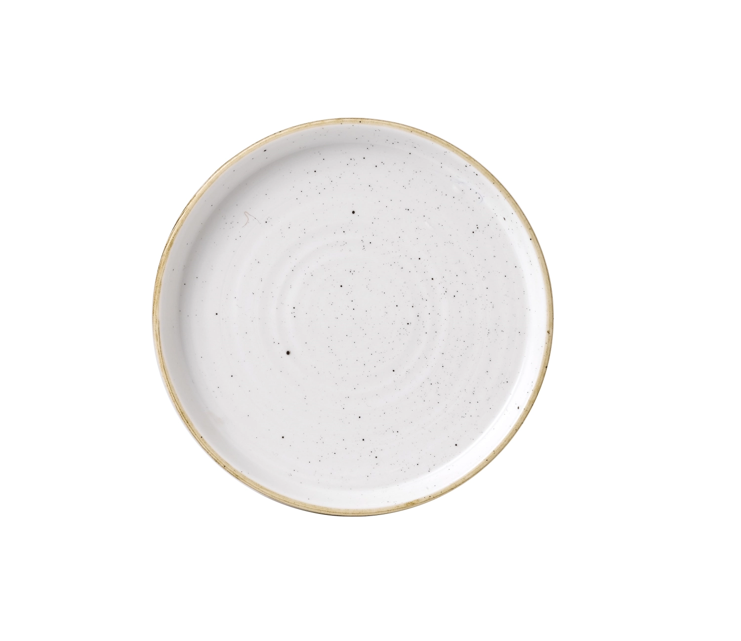 Stonecast Barley White Walled Teller flach