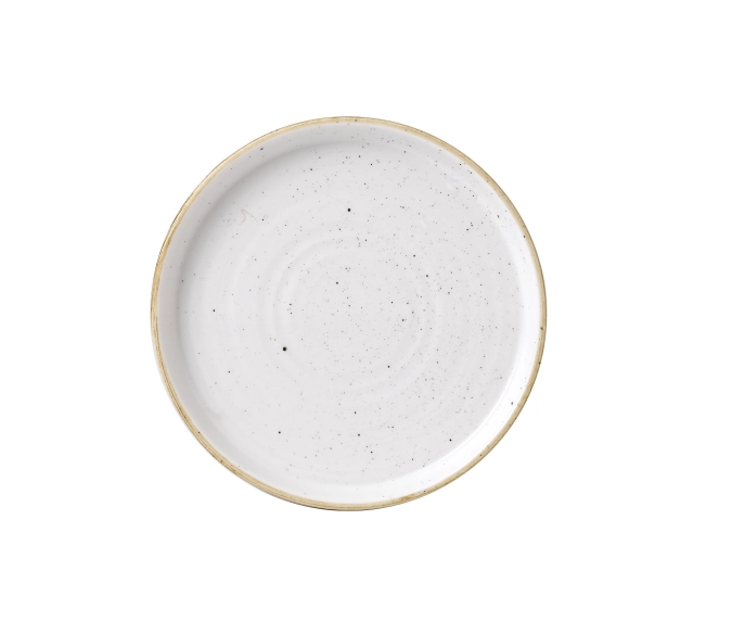 Stonecast Barley White Walled Teller flach