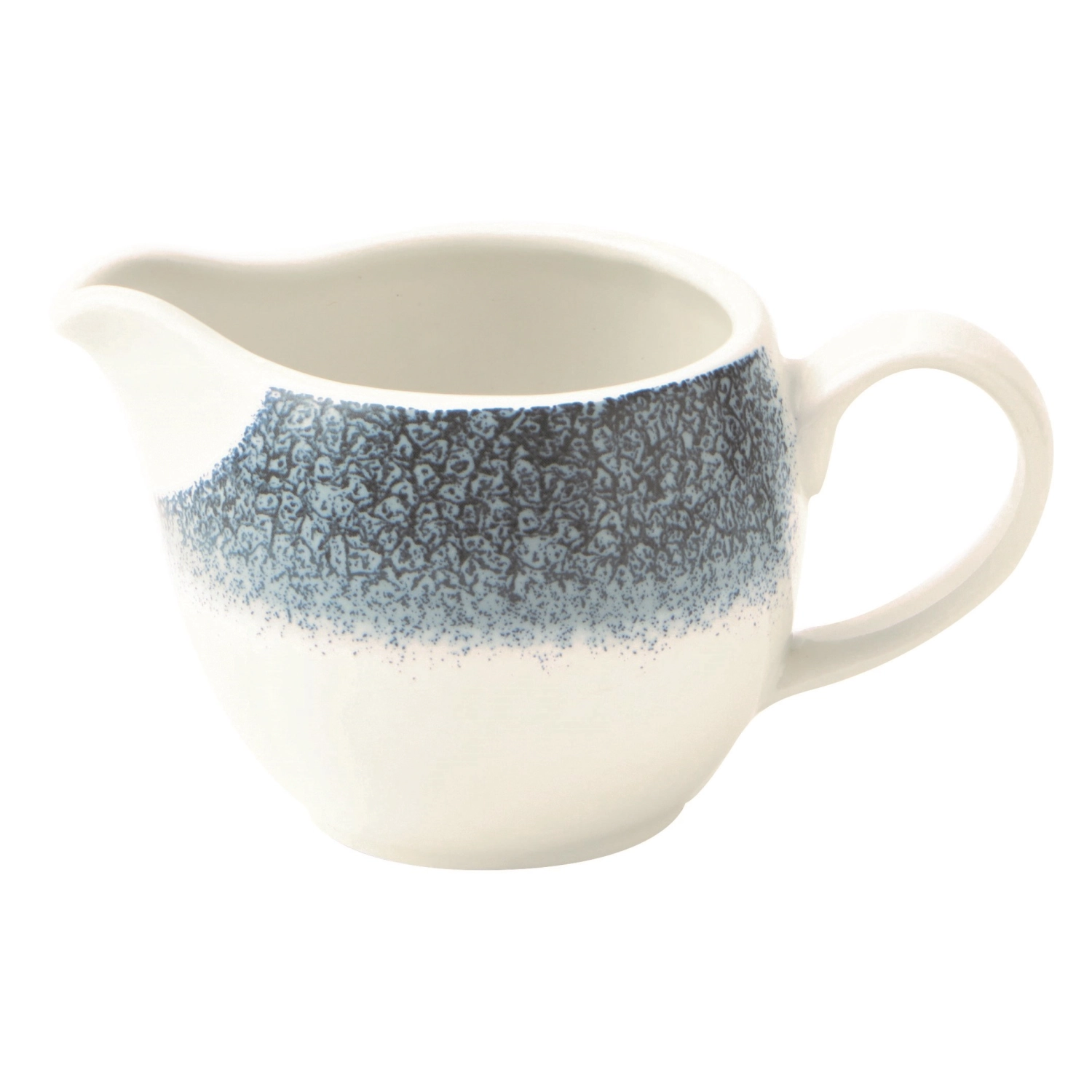 S.P. Raku Topaz Blue Milchkanne