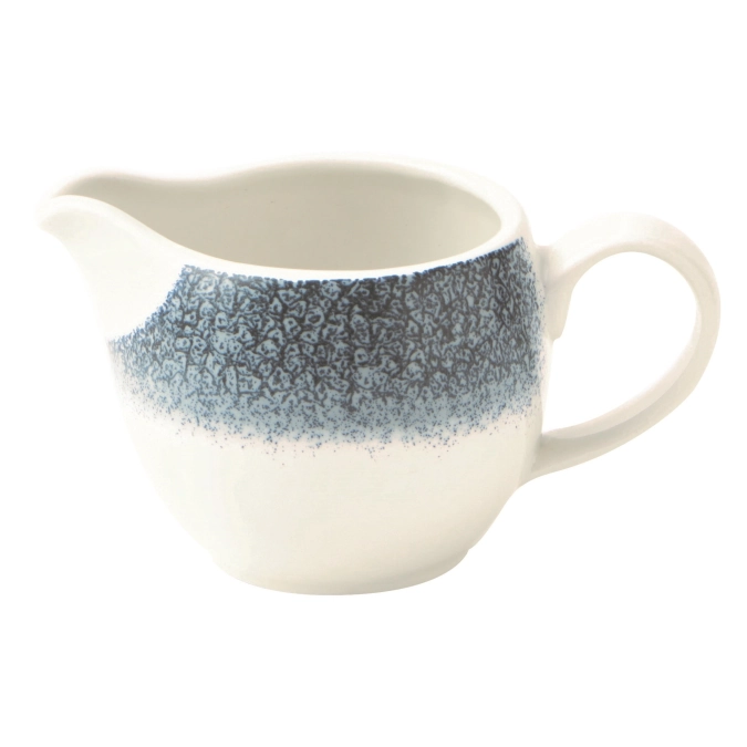 S.P. Raku Topaz Blue Milchkanne