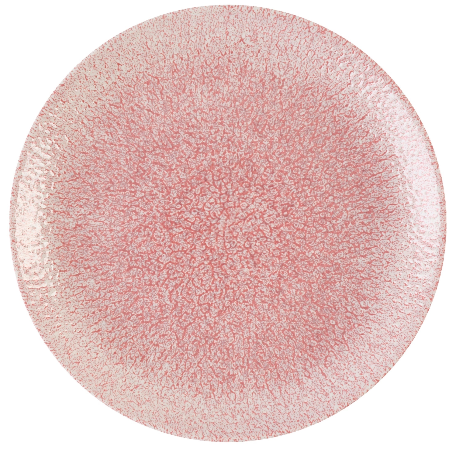 S.P. Raku Quartz Rose Coupe Assiette plate