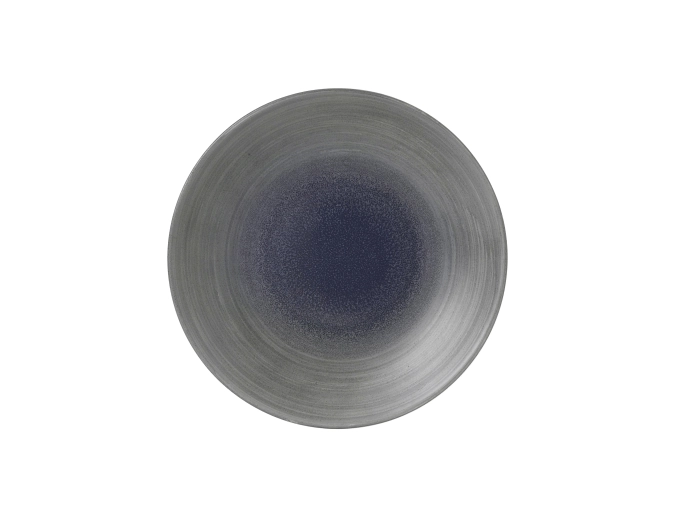Assiette coupe plate 21.7cm stonecast aqueous grey