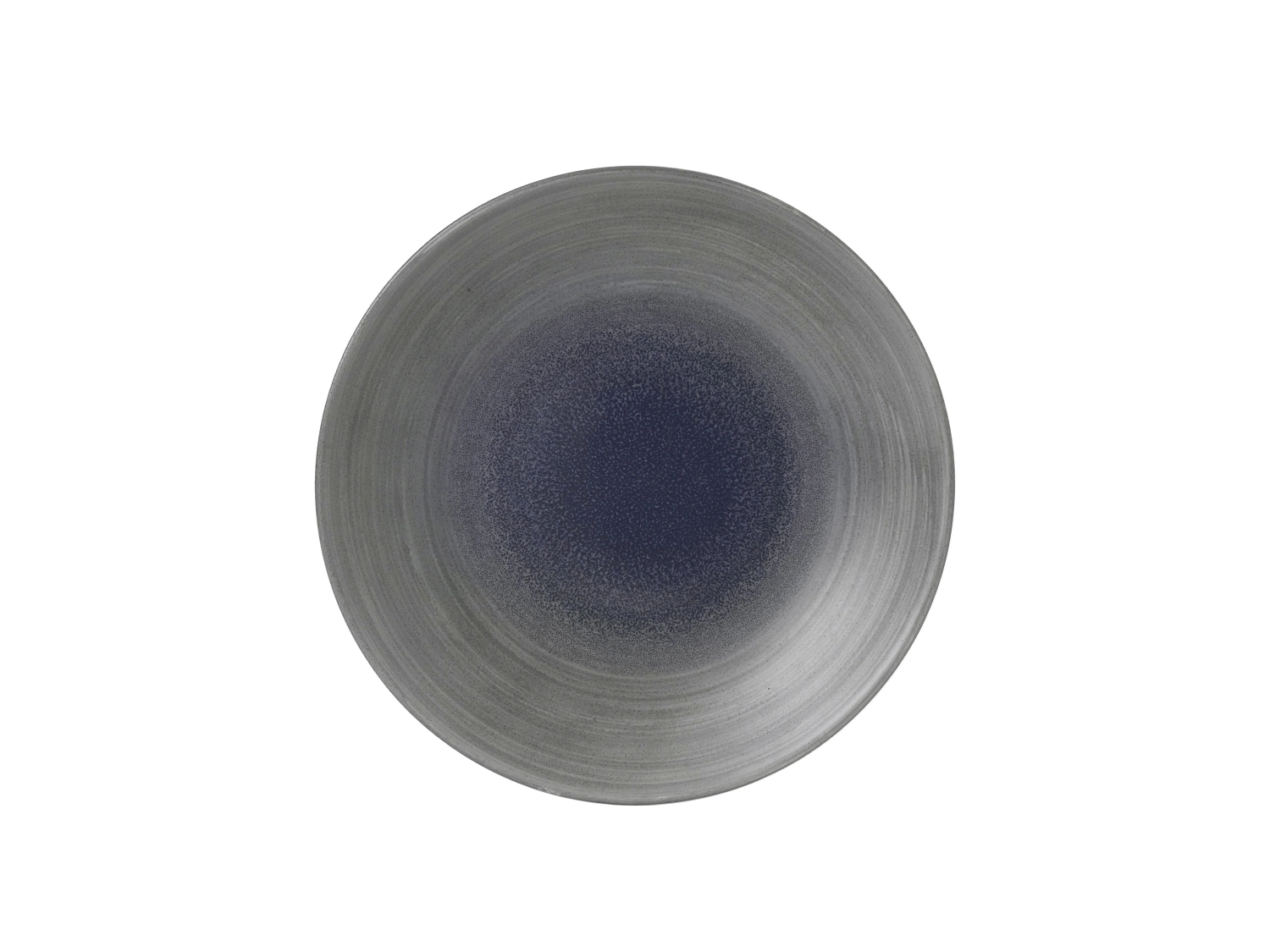 Assiette coupe plate 16.5cm stonecast aqueous grey