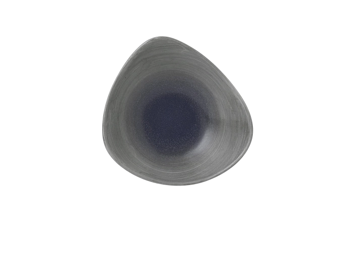 Bol triangle 23.5cm 60cl stonecast aqueous grey