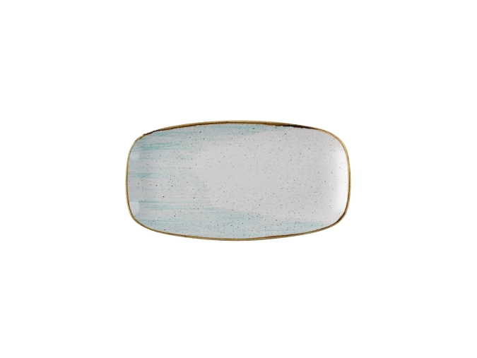 Stonecast Accents Duck Egg Chefs Oblong Plate