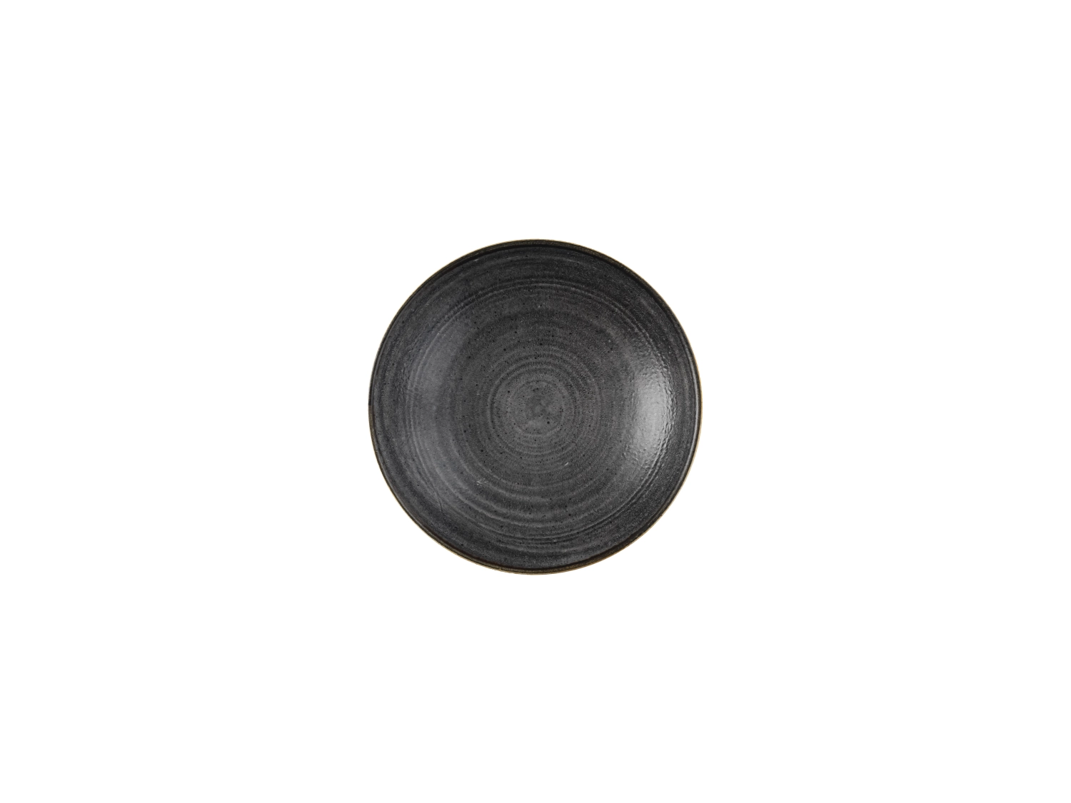 Stonecast Raw Black Coupe Bowl