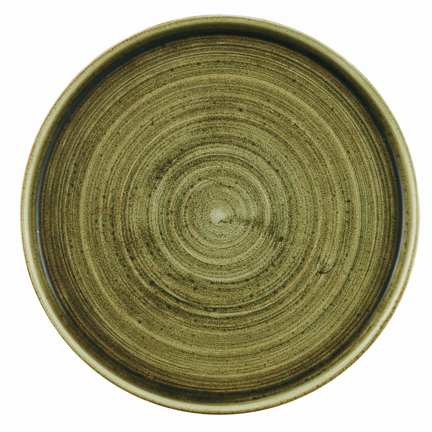 Stonecast Plume Olive Assiette ronde