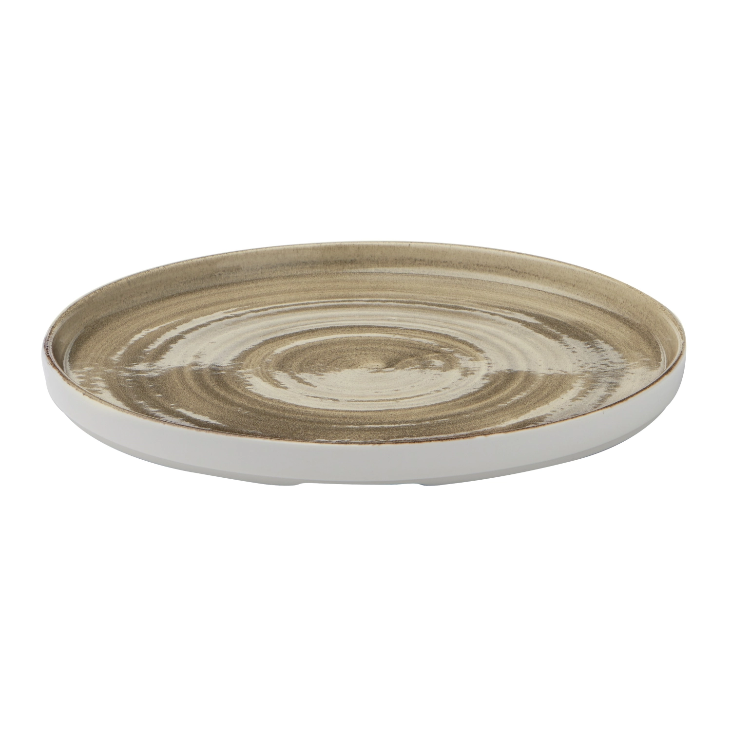 Stonecast Patina Antique taupe Assiette plate