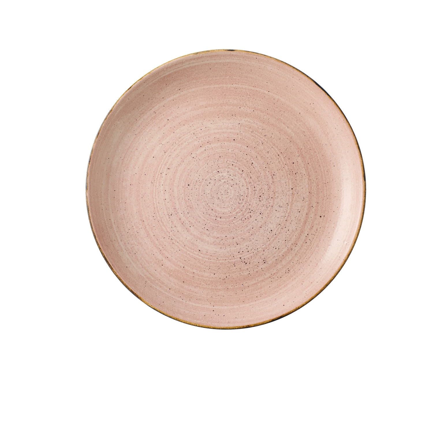 Stonecast Raw Terracotta Coupe Assiette plate