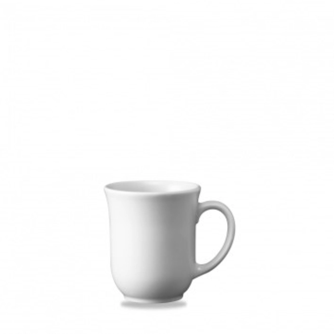 White Holloware Eleganter Becher