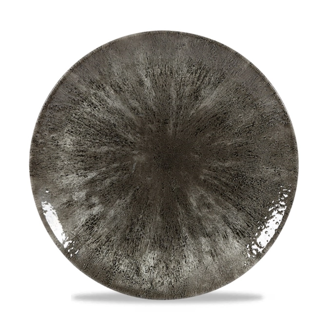 S.P. Stone Quartz Black Coupe Teller flach