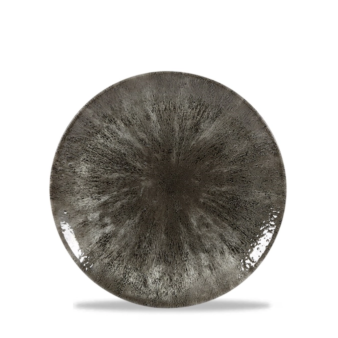 S.P. Stone Quartz Black Coupe Teller flach
