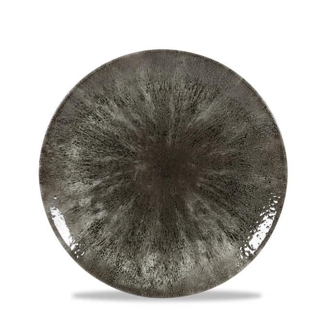 S.P. Stone Quartz Black Coupe Teller flach