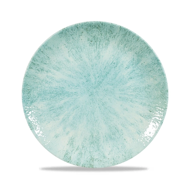 S.P. Stone Aquamarine Coupe Teller flach