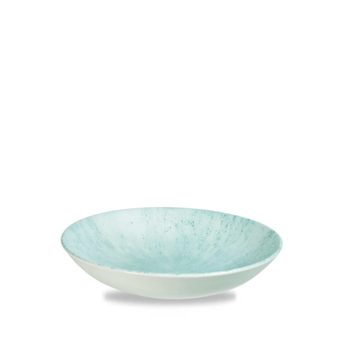 S.P. Stone Aquamarine Coupe Teller tief