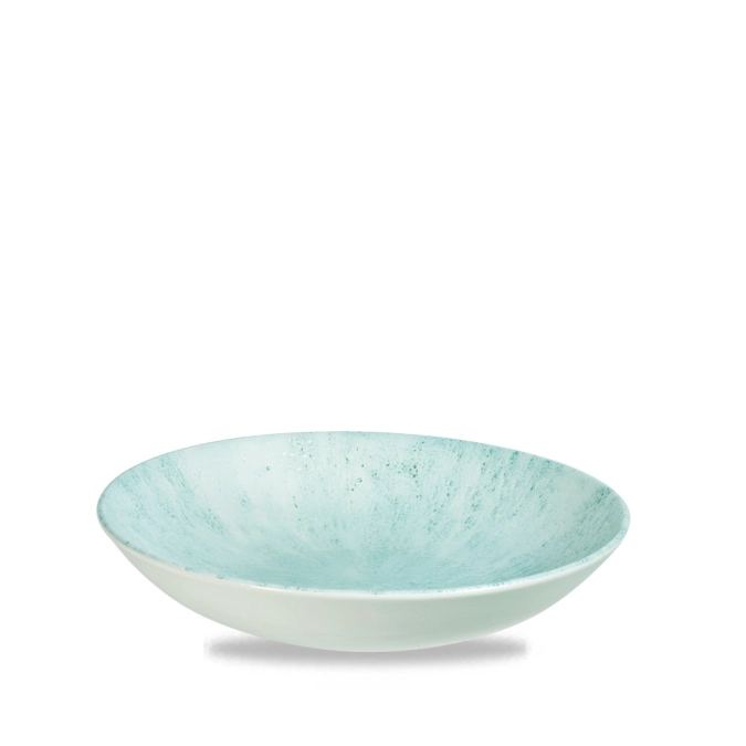 S.P. Stone Aquamarine Coupe Teller tief