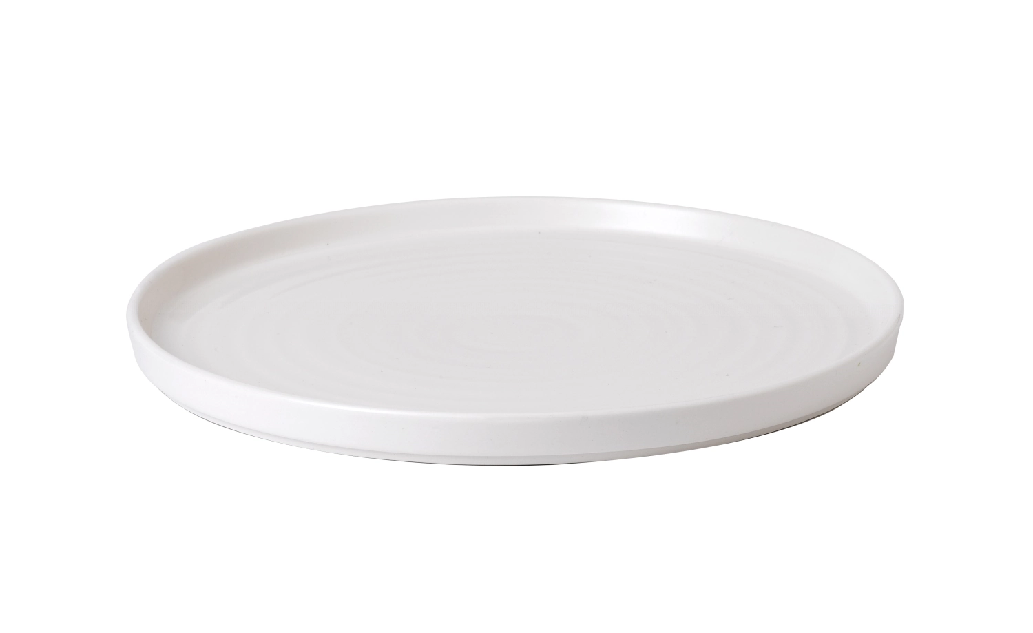 Chef's Plates White Walled Teller flach