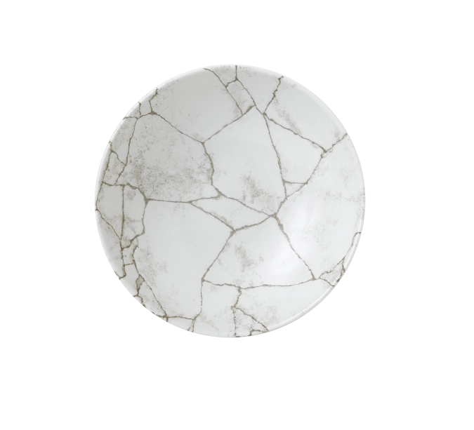 S.P. Kintsugi Agate Grey Coupe Teller tief