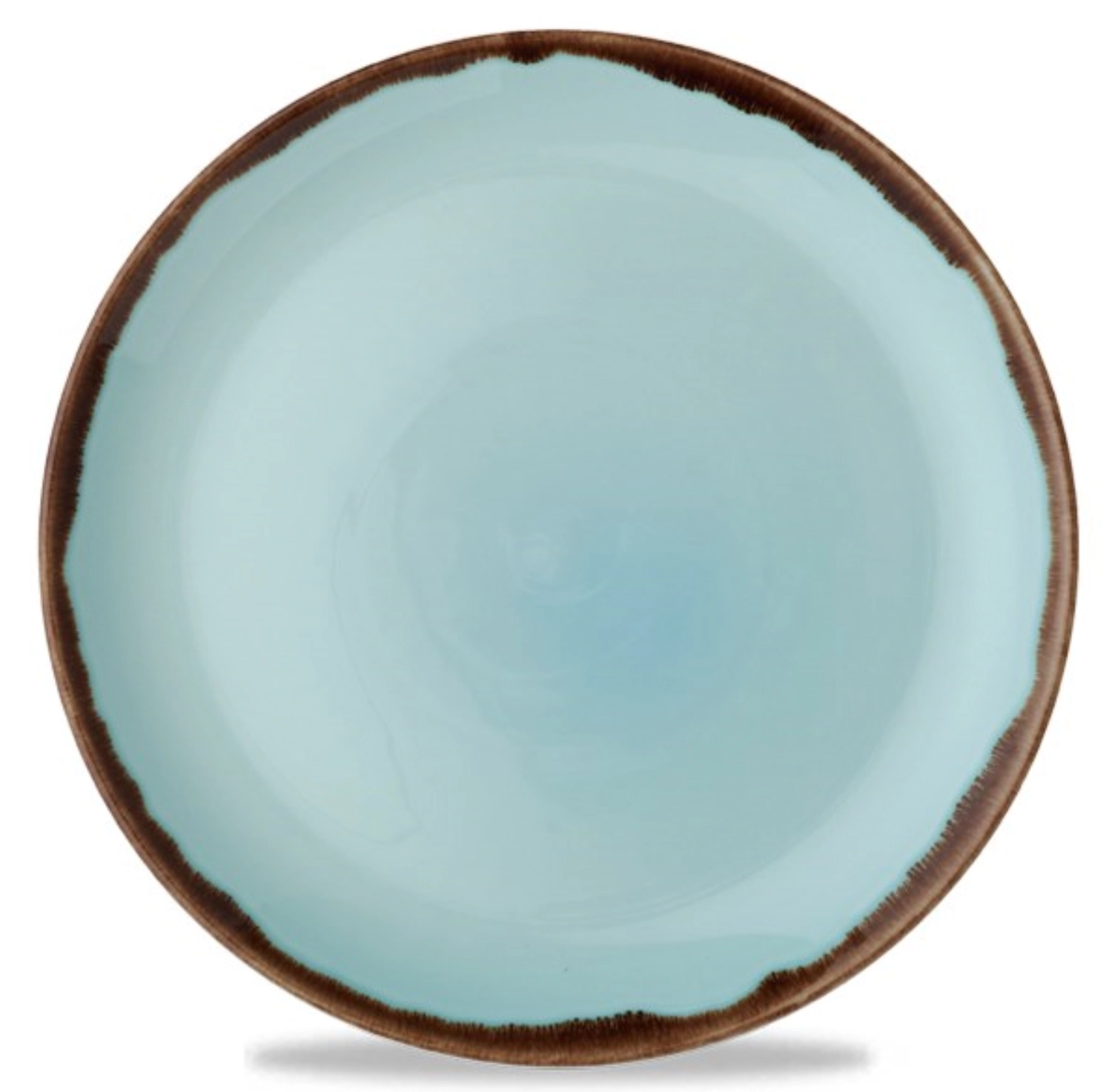 Harvest Turquoise Coupe Teller flach