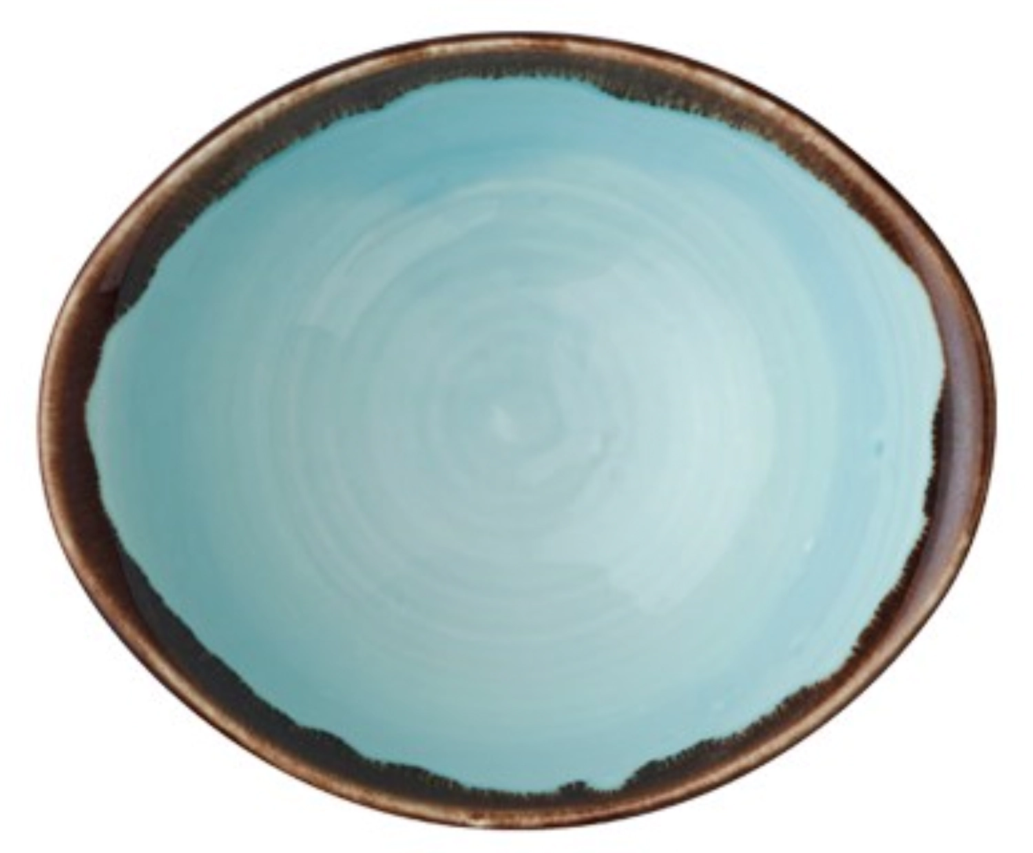 Harvest Turquoise Schüssel tief oval