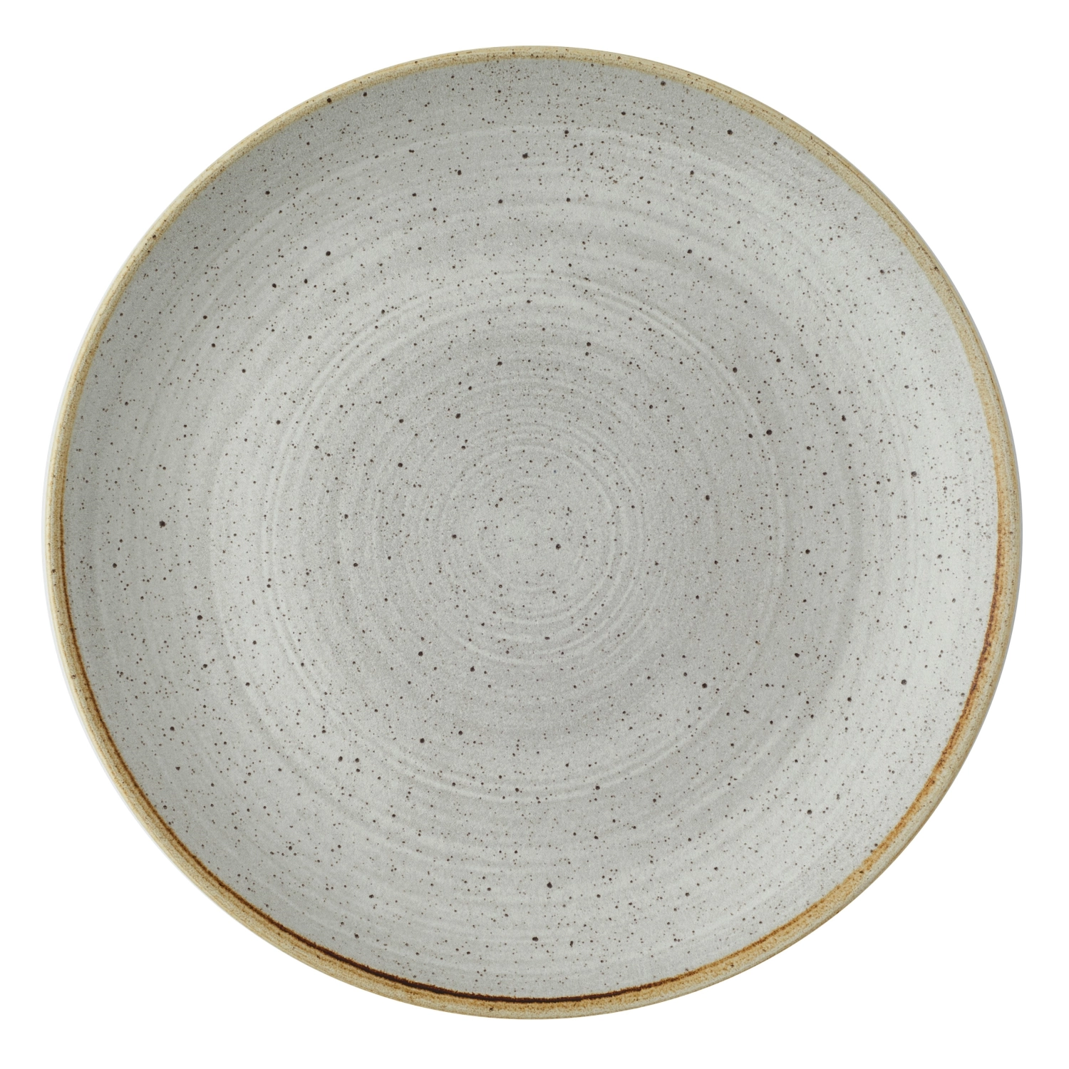 Stonecast Raw Grey Coupe Assiette plate