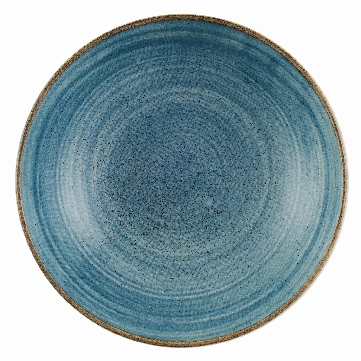 Stonecast Raw Teal Coupe Assiette creuse