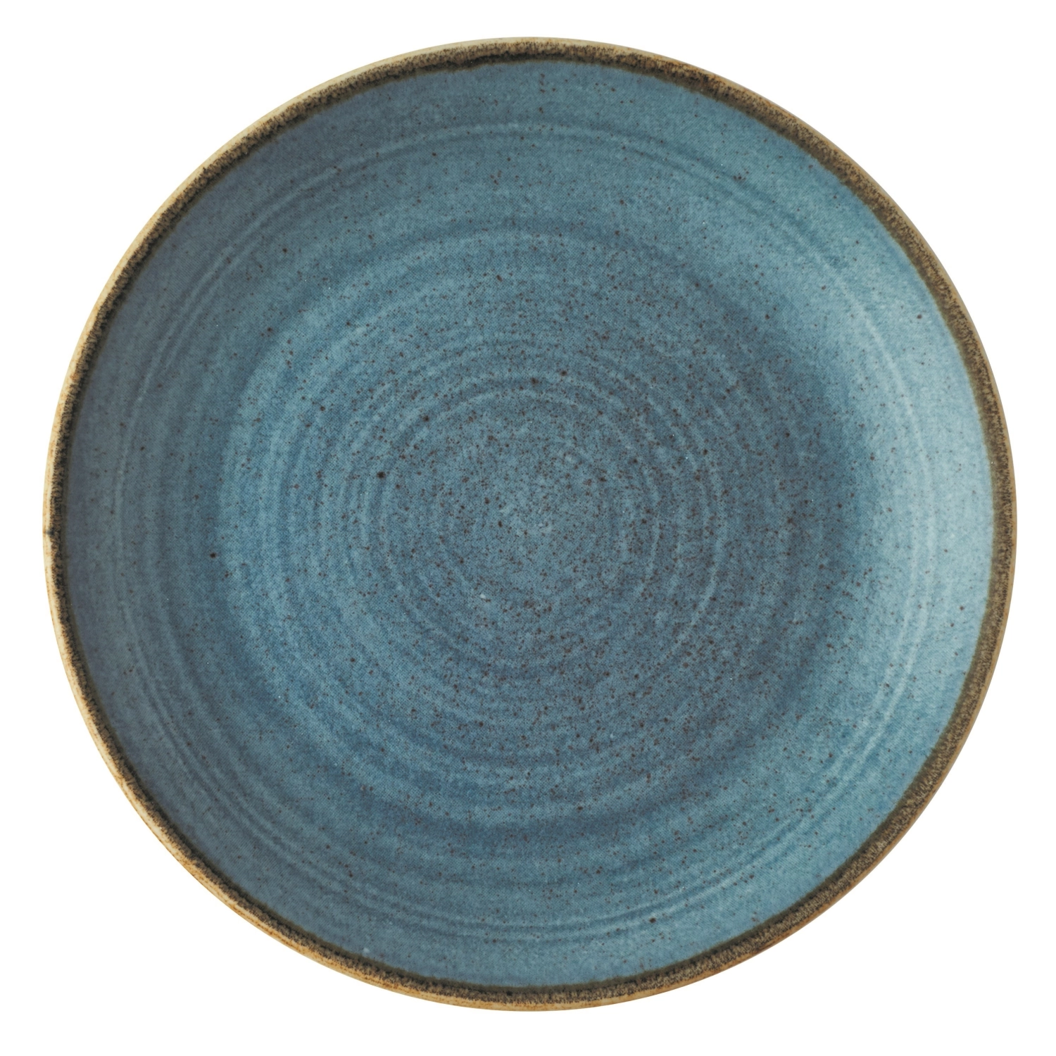 Stonecast Raw Teal Coupe Assiette plate