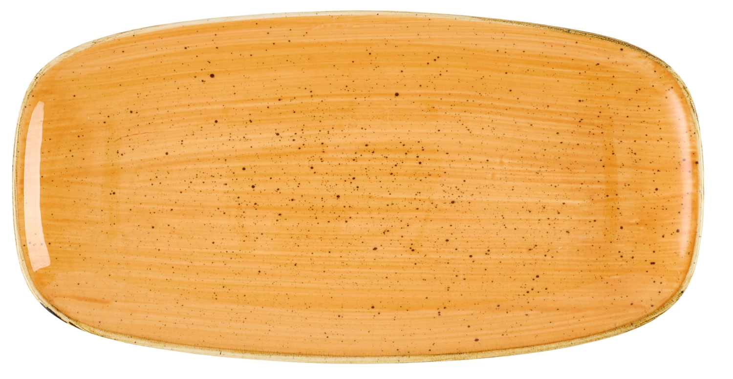 Stonecast Tangerine Chefs Oblong Platte