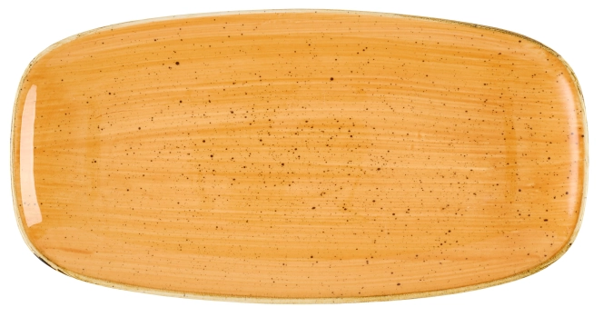 Stonecast Tangerine Chefs Oblong Platte