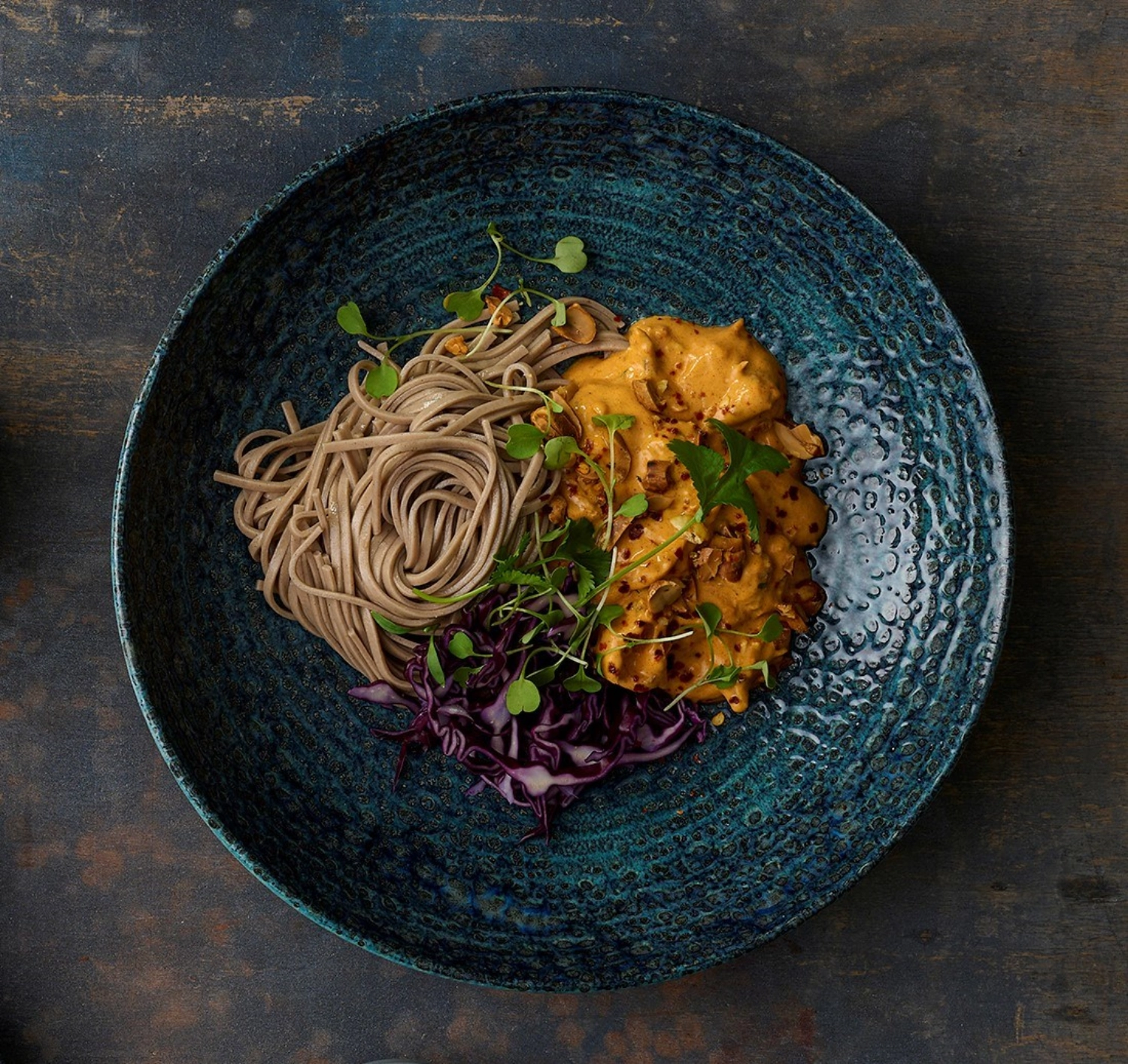 Homespun Chroma Marine Coupe Teller tief