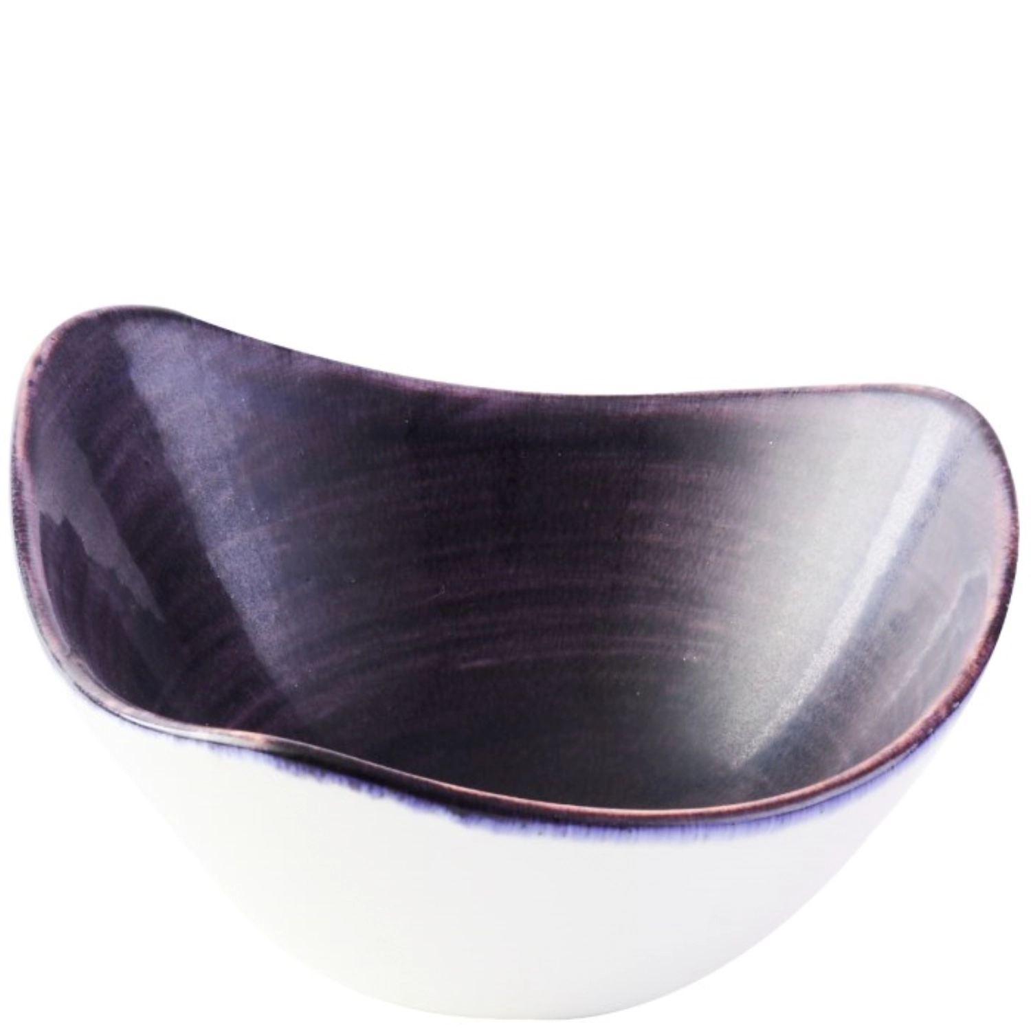 Stonecast Patina Deep Purple Triangel Schüssel