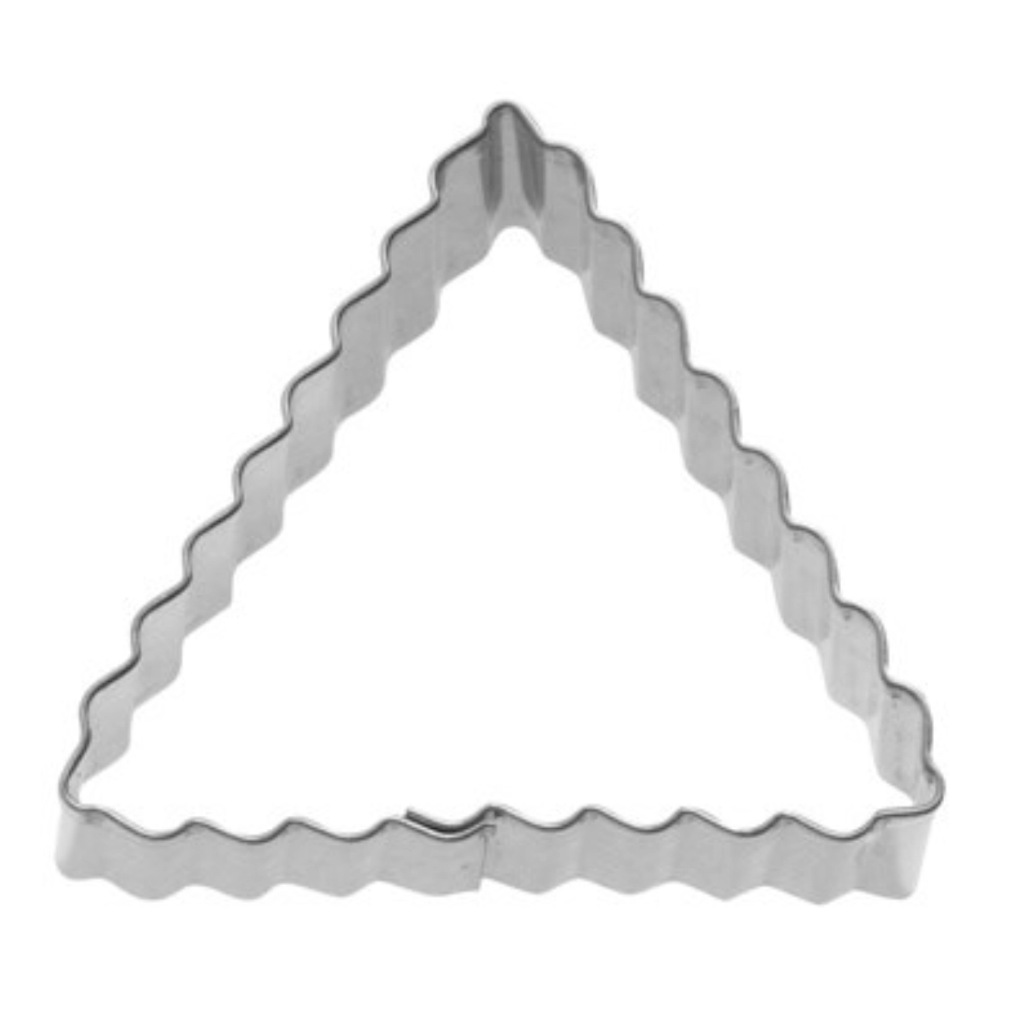 3 pcs. emporte-pièces terrasse triangle ondulé, 4,5,6cm