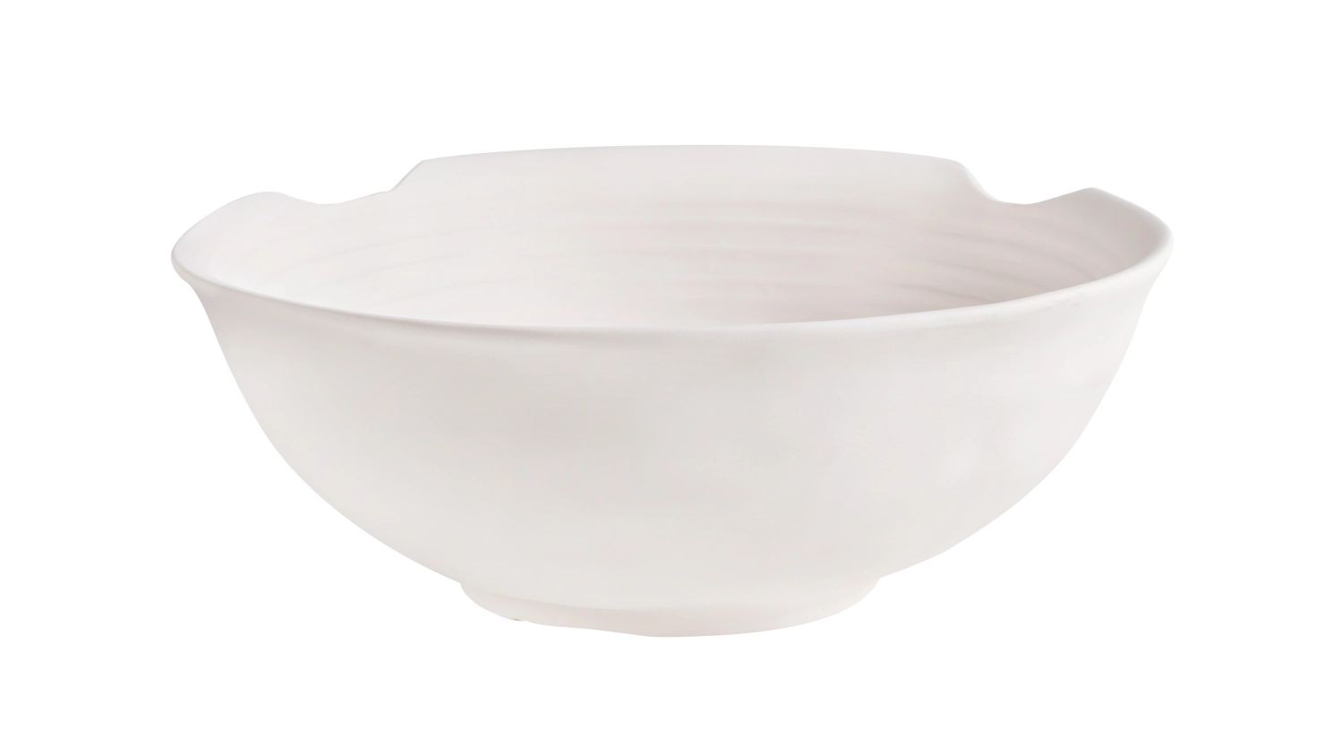 Arte 02R Chip blanc plat gourmet 21cm H8cm