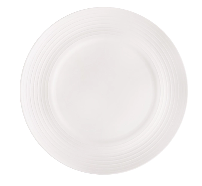 Arte 05 blanc Assiette plate 29.5cm H1.7cm