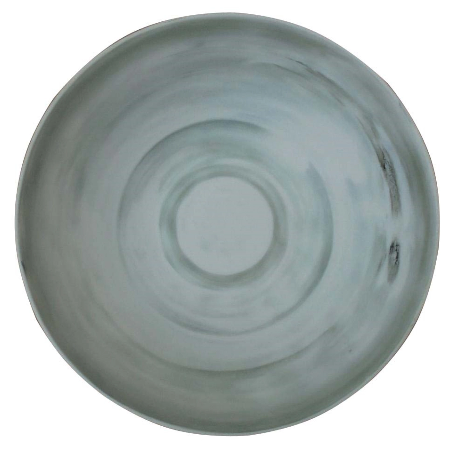 Diva Gourmet plat 25cm H6cm noir mat