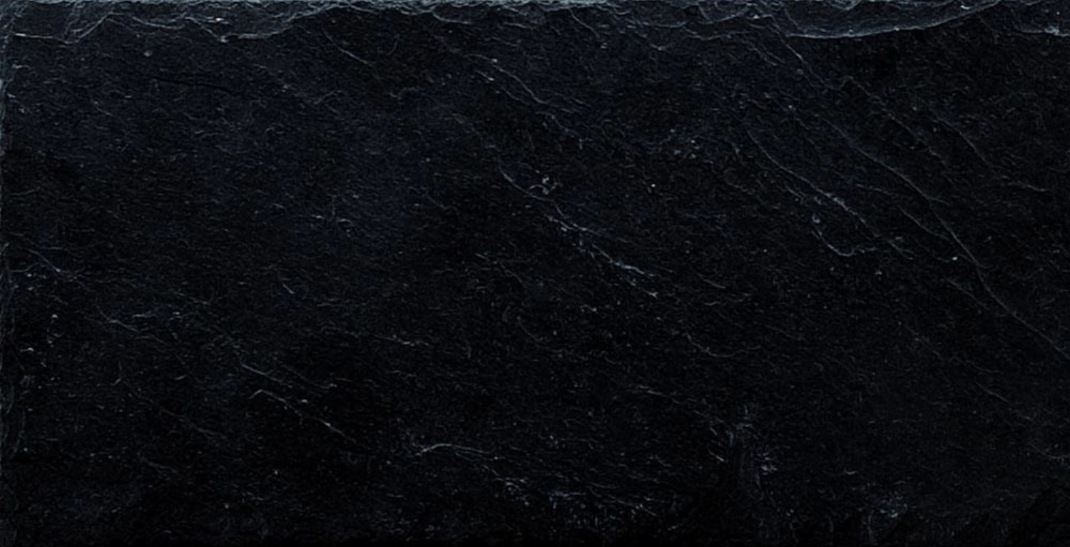 Evoluto Platte rechteckig schiefer schwarz 30x15cm