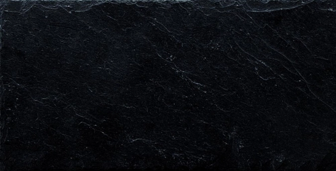 Evoluto Platte rechteckig schiefer schwarz 30x15cm