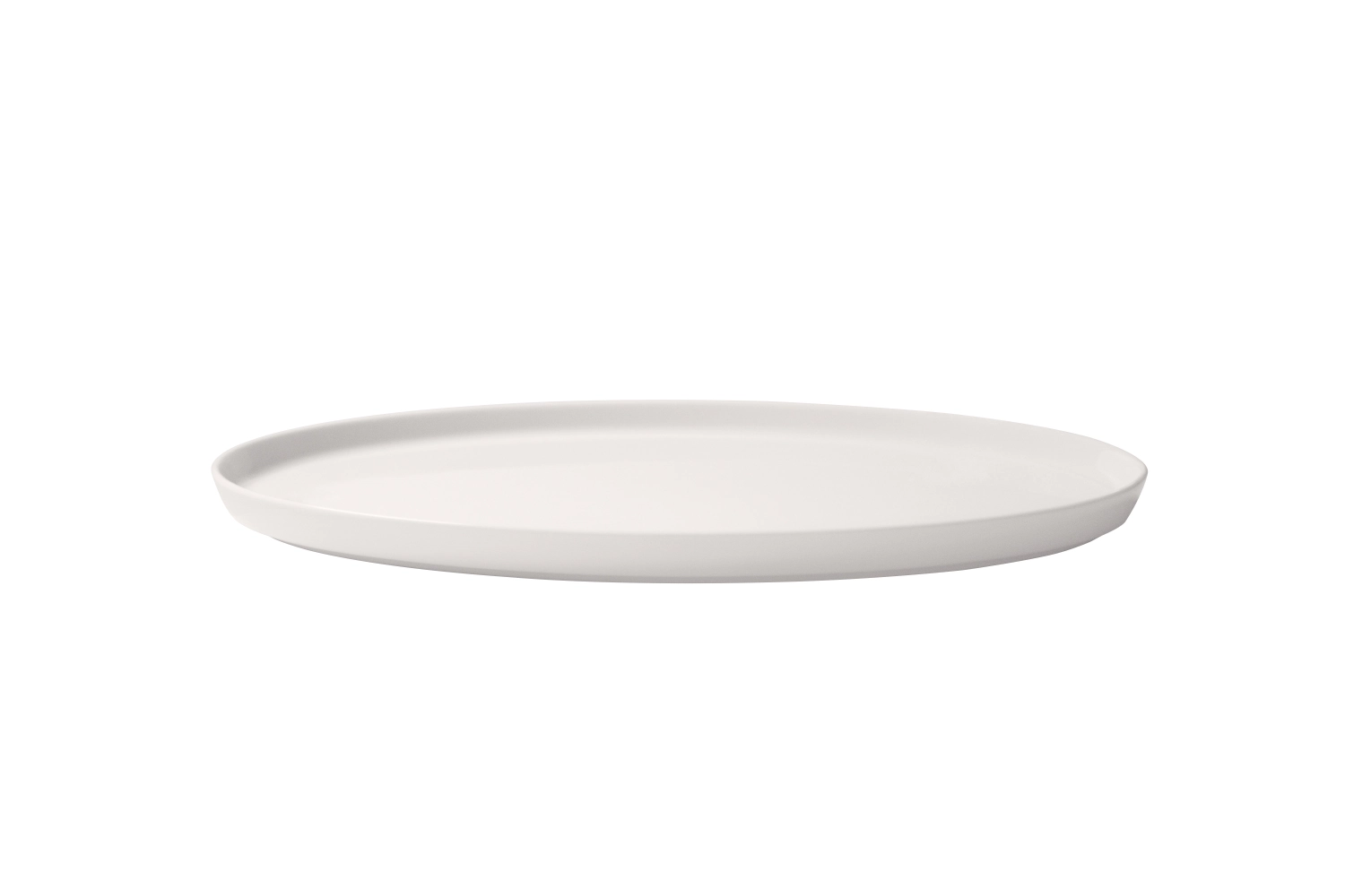 Moma Fine China plat ovale empilable 28.5x18cm