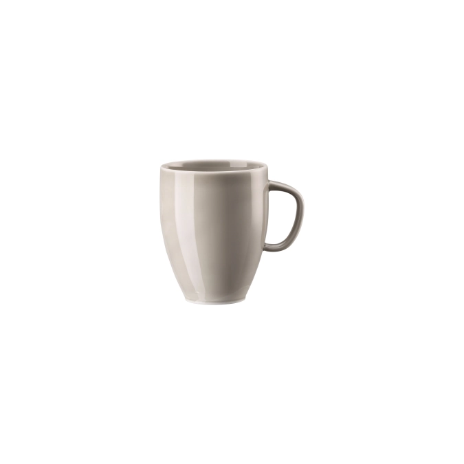 Junto Pearl Grey Becher mit Henkel 0.38l